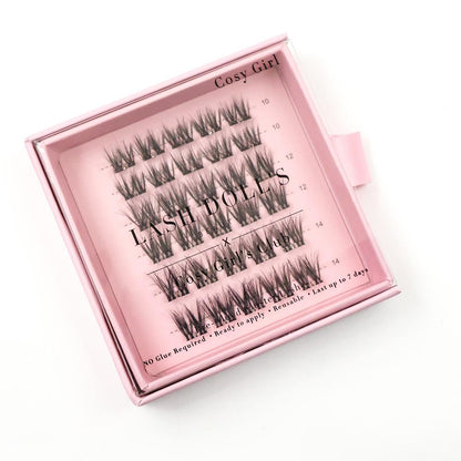 Pre-Glued Cluster Lashes