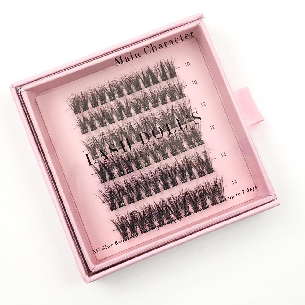Pre-Glued Cluster Lashes