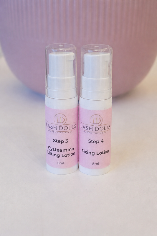 Korean Lash Lift Step 1 & 2